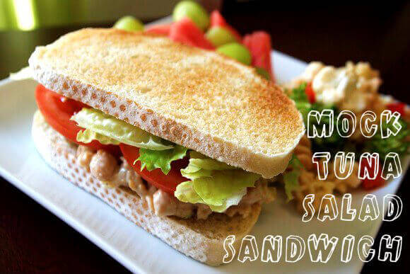 Mock Tuna Sandwich