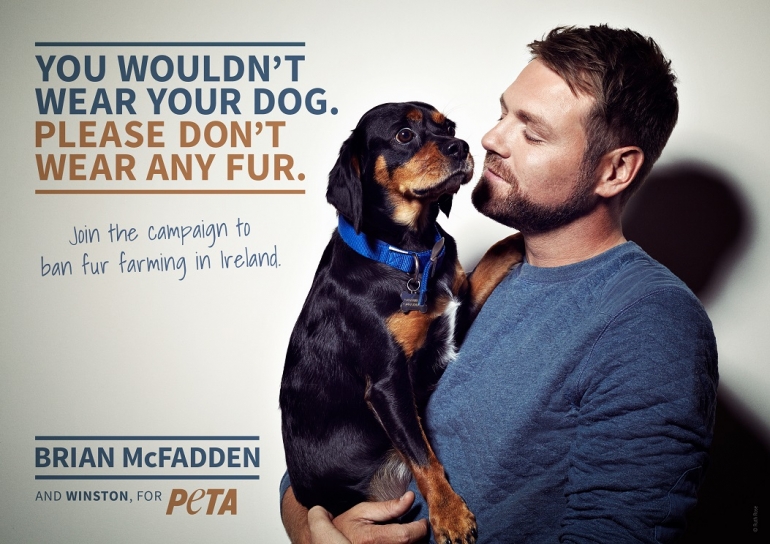 PETA Brian McFadden