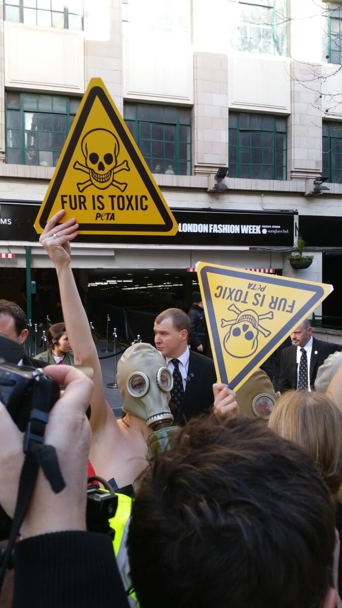 London Fashion Week 2016 Toxic Fur