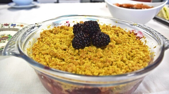 Fruit Crumble British Vegan