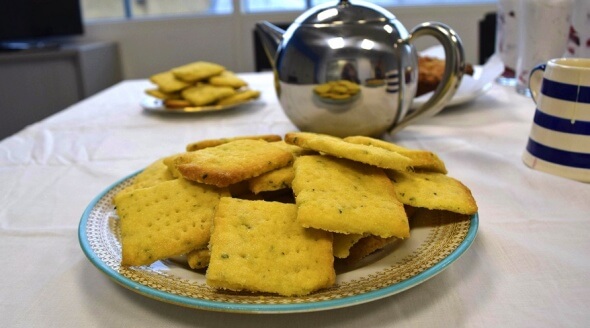 Rosemary Shortbread British Vegan