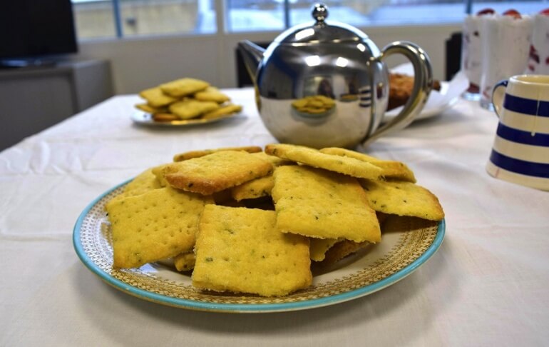 Rosemary Shortbread British Vegan