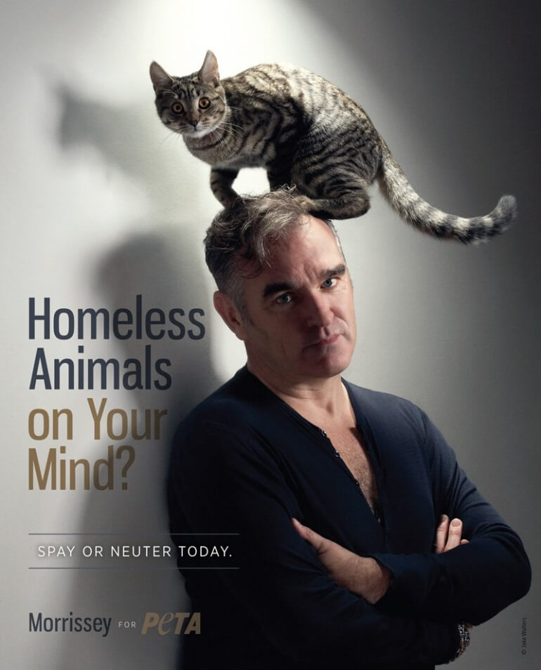 Morrissey PETA ad