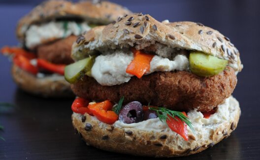 Vegan Sandwich Food