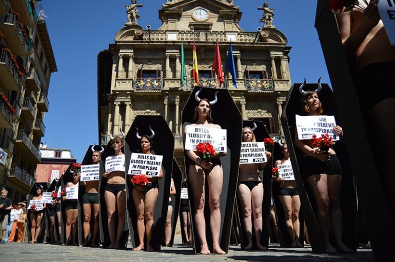 Pamplona coffins