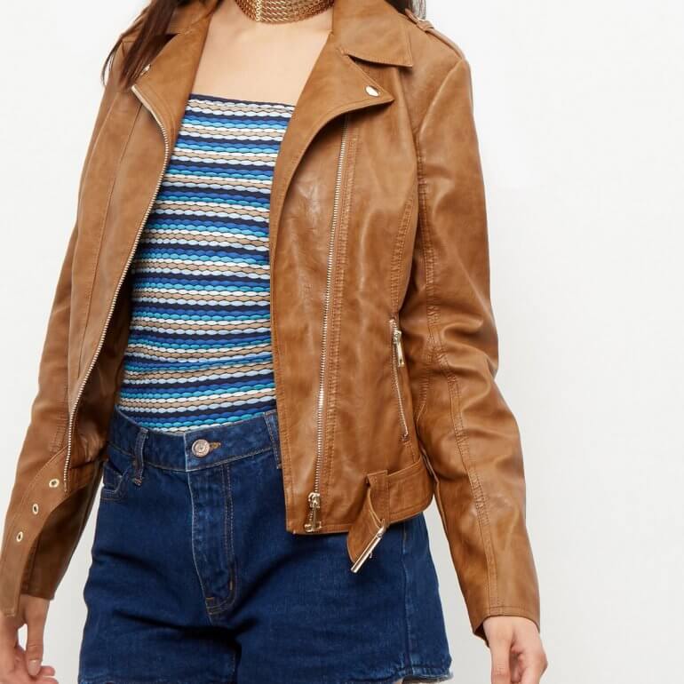 15 Cool Af Vegan Leather Jackets You Need In Your Wardrobe This New Look Vegan Leather Jacket