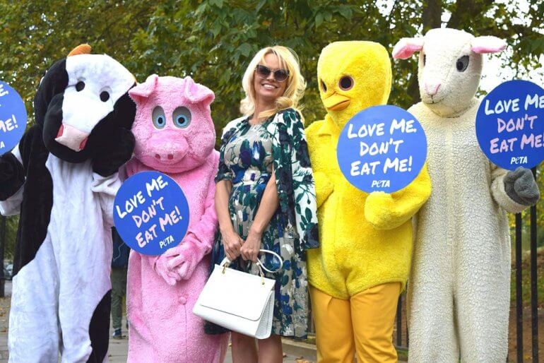 Pamela Anderson Animals Vegan