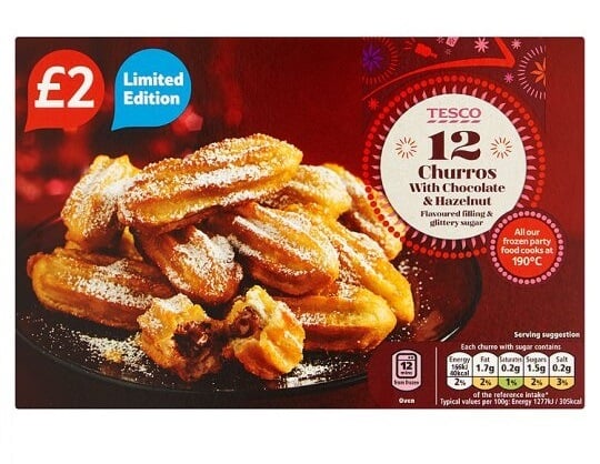 Tesco Chocolate Churros