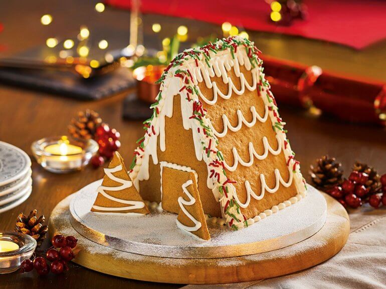 ASDA Free From Gingerbread House Kit Vegan