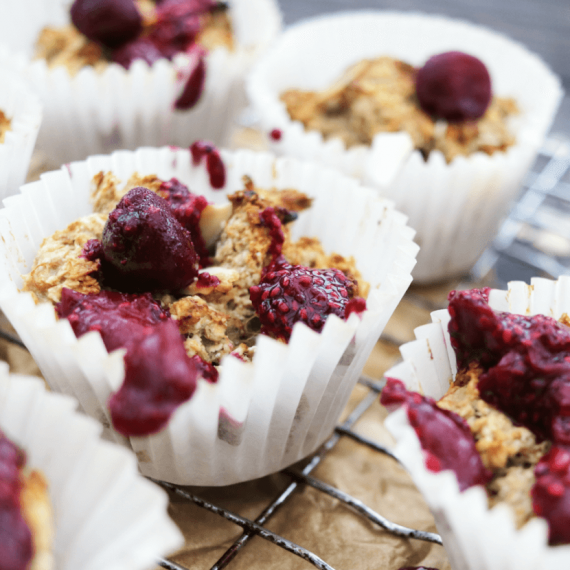 Oat and Almond Breakfast Muffins
