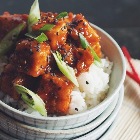 Crispy Sweet-and-Sour Tofu