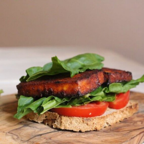 Smokey Maple Tofu Bacon