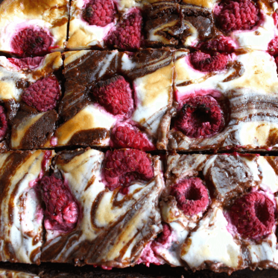 Raspberry Cheesecake Brownies