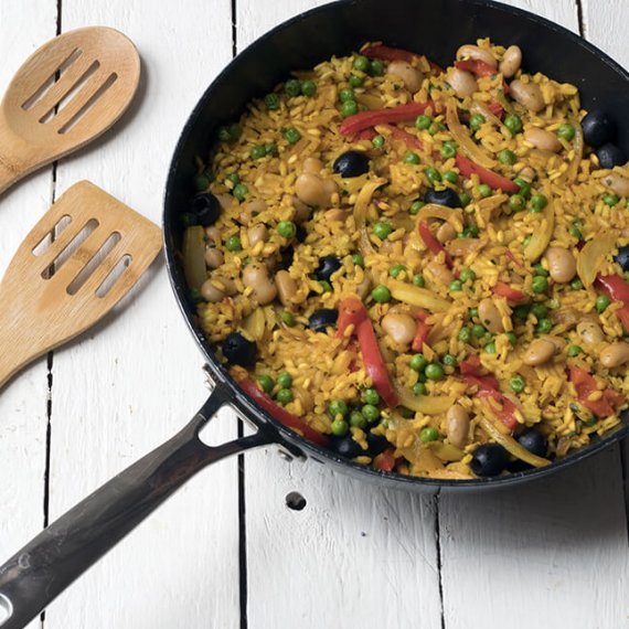 Colourful Paella