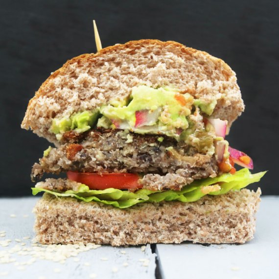 Quinoa and Black Bean Burgers