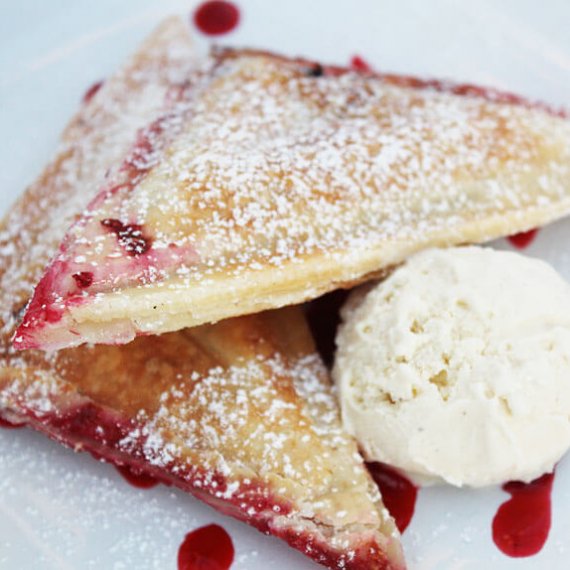 White Chocolate and Raspberry Toasties