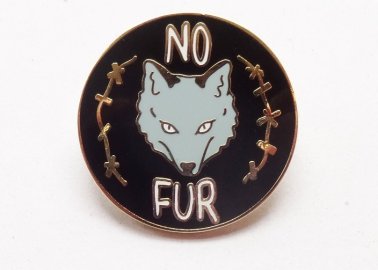 Out Now! We’ve Just Released Our ‘No Fur’ Enamel Pins