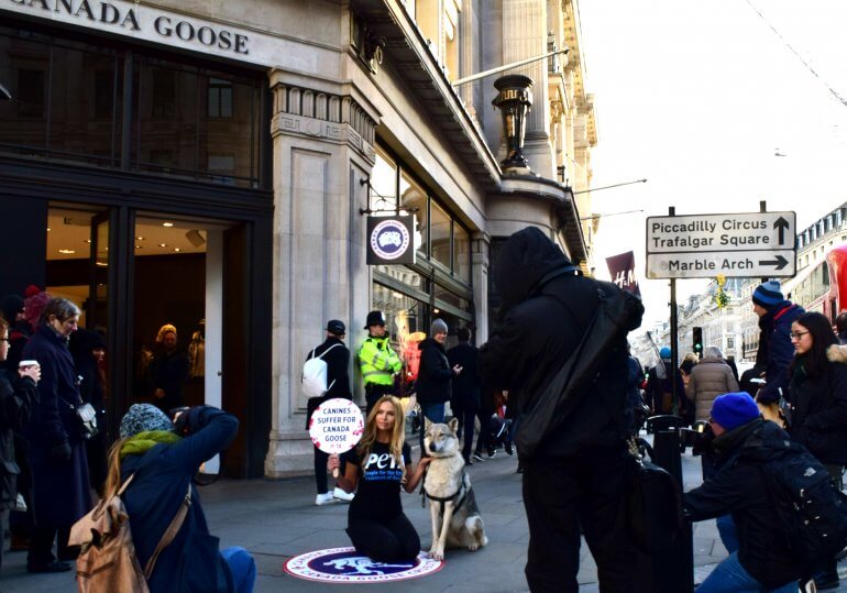 Canada goose regent street workout deals