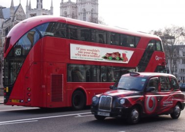 BANNED: London Buses Rejects PETA’s Dog Roast Christmas Ad