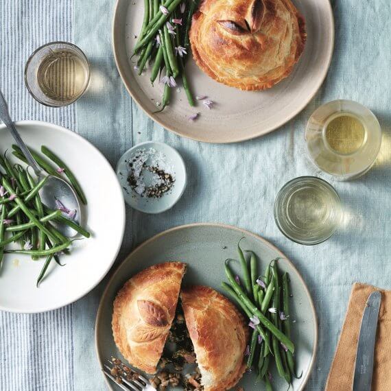 Individual Mushroom Wellingtons