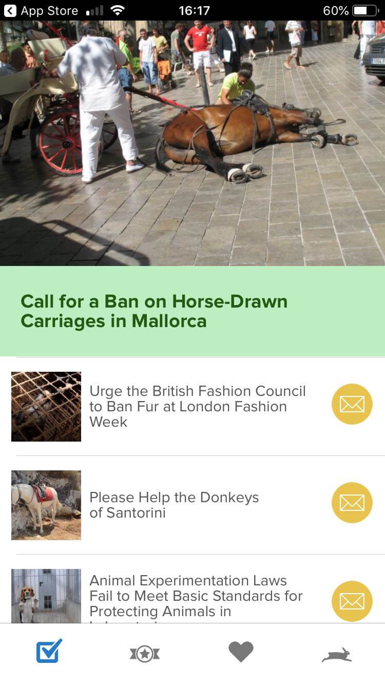 Get PETA's iPhone App and Help Animals Anytime with One Click Get PETA's iPhone App and Help Animals Anytime with One Click
