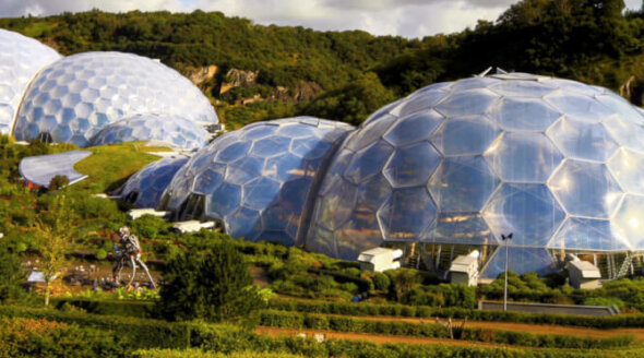 Eden Projects biomes