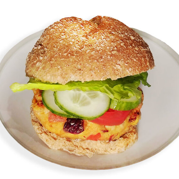 Gluten-Free Butternut and Bean Burgers