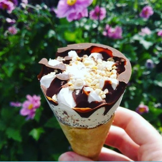Whole Creations ice cream cone