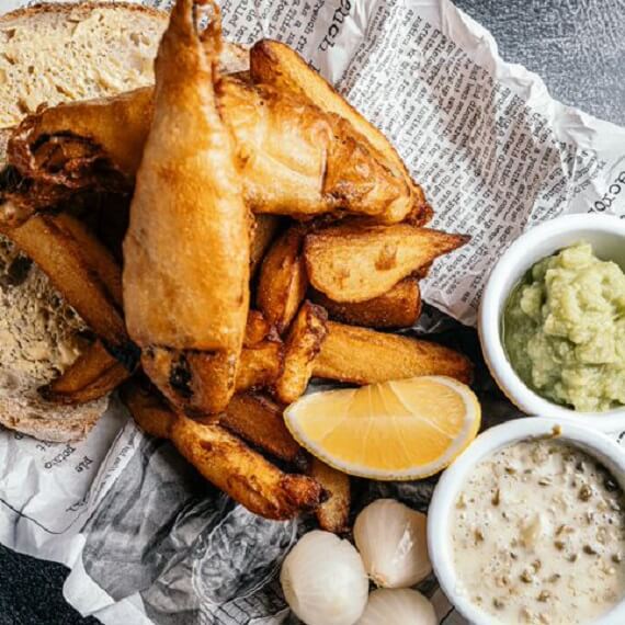 Forgans Broughty Ferry Vegan Fish and Chips