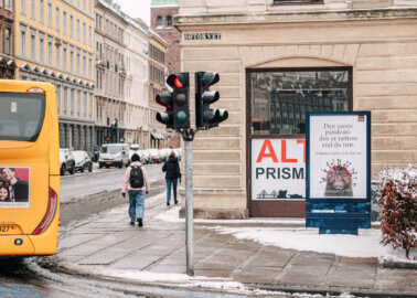 PETA Billboards Call For End to Fur Farming in Italy and Denmark