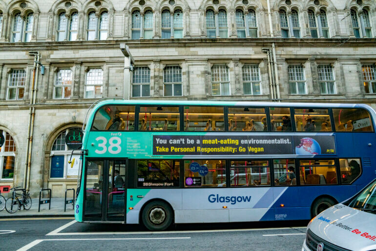 Glasgow Bus Ads