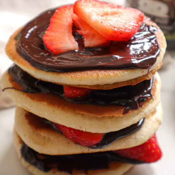 Classic Vegan Pancake Stack