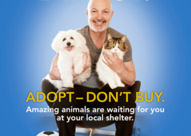 ‘Adopt, Don’t Buy’: Frank Leboeuf Defends Animals in New PETA Campaign