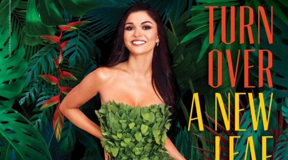 Love Island’s India Reynolds Wears Spinach Dress in New PETA Campaign