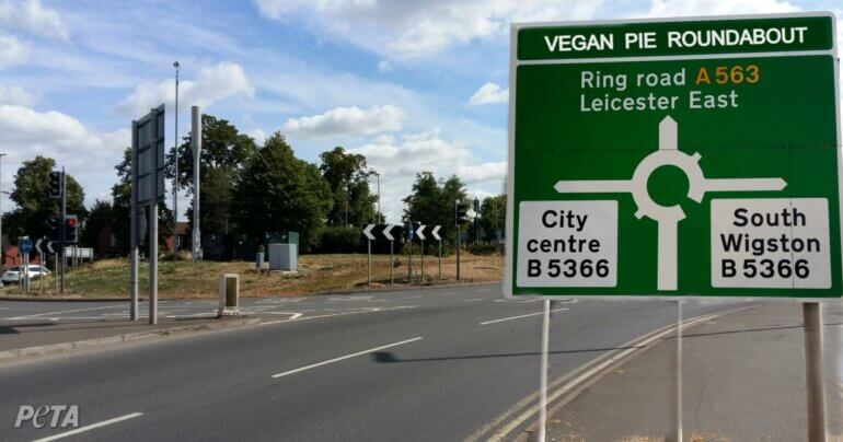 pork pie to vegan pie roundabout 