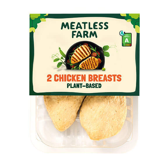 Meatless Farm Plant-Based Chicken Breasts vfa