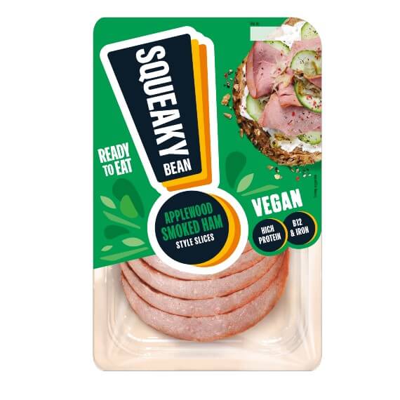 Squeaky Bean Applewood Smoked Ham Style Slices vfa