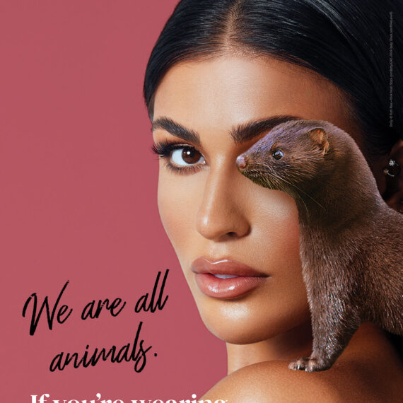 ‘Too Hot to Handle’ Star Emily Miller Stands With PETA Against Mink Lashes