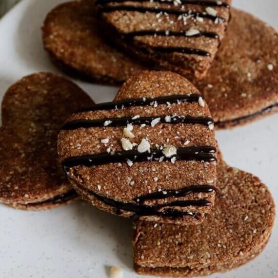 Vegan Chocolate Sandwich Cookies