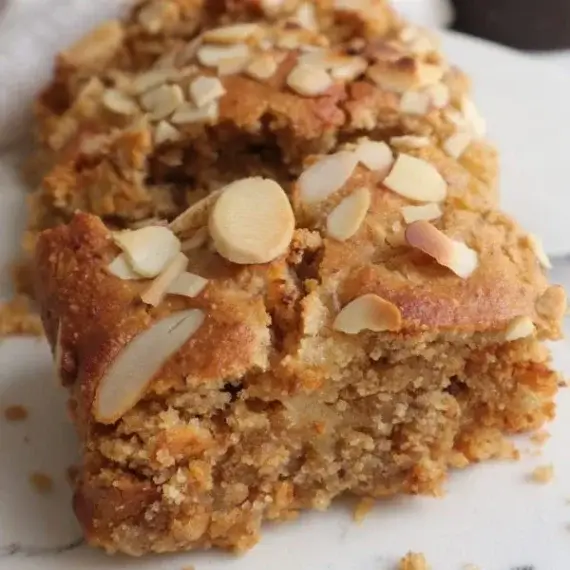 Vegan Caramel Almond Loaf