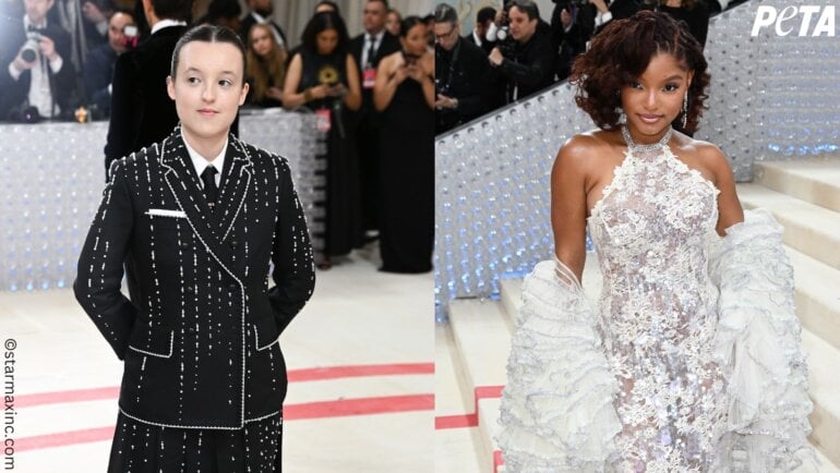 Bella Ramsey and Halle Bailey PETA Most Beautiful Vegans