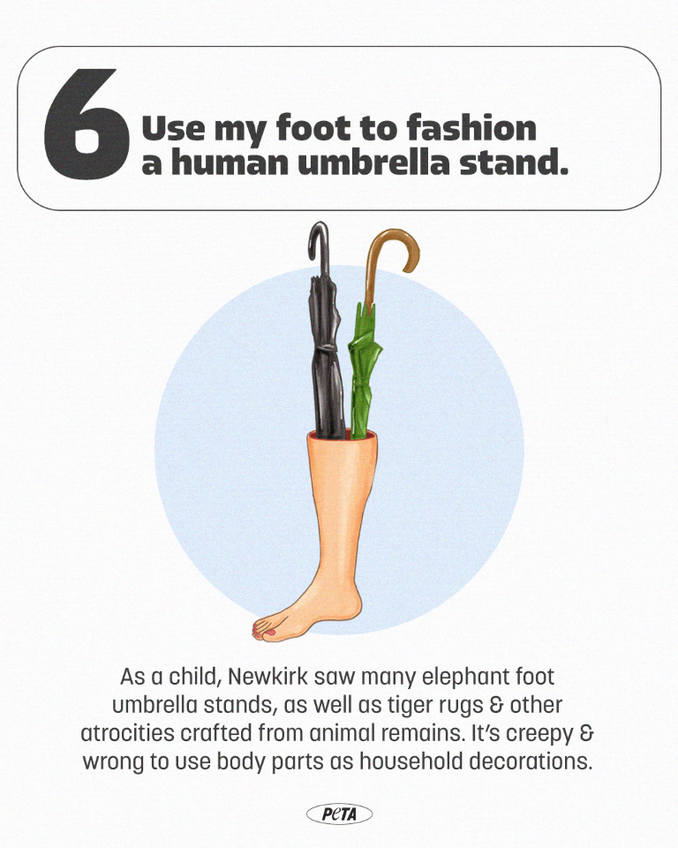 IEN will foot umbrella stand