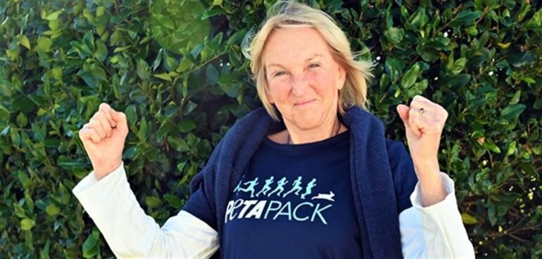 Ingrid marches on washington