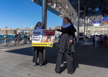 ‘Giant Nuns’ Call On Pope Francis to End the Church’s Ties to Bullfighting