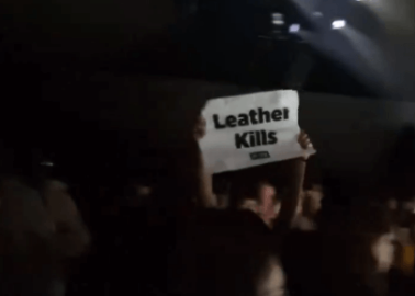 WATCH NOW: PETA Crashes Burberry Catwalk With Anti-Leather Message