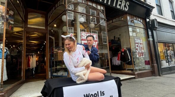 Why PETA ‘Sheep’ Was ‘Sheared’ Near Urban Outfitters Store