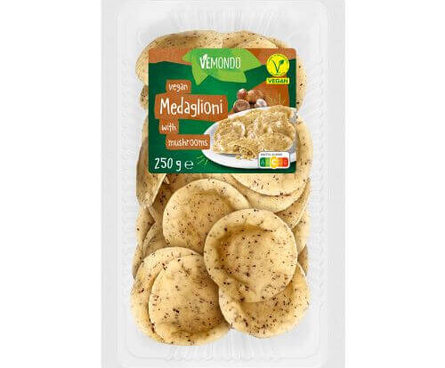 A pack of vegan pasta from Lidl