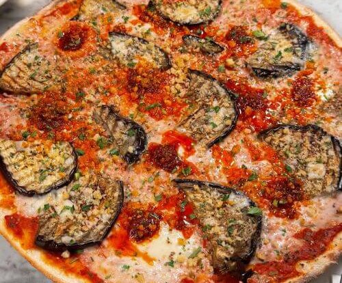 A vegan pizza from Pizza Express' vegan menu
