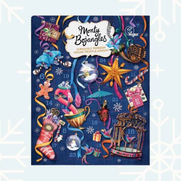 A vegan advent calendar from Monty Bojangles