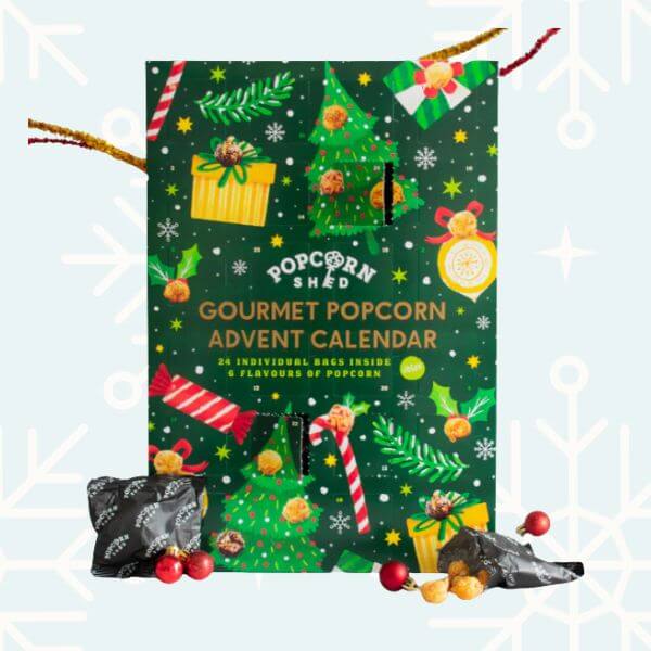 A popcorn advent calendar
